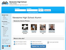 Tablet Screenshot of newsomehighschool.org